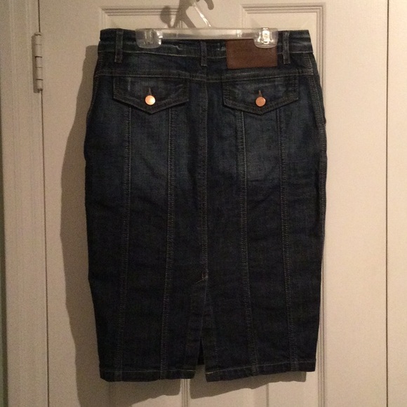 Zara Woman Jean Skirt - Picture 2 of 5